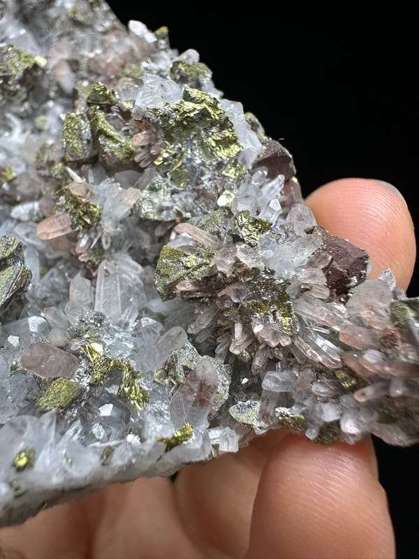 Red hematoid quartz from Jiangxi, China, individual mineral specimen view 2