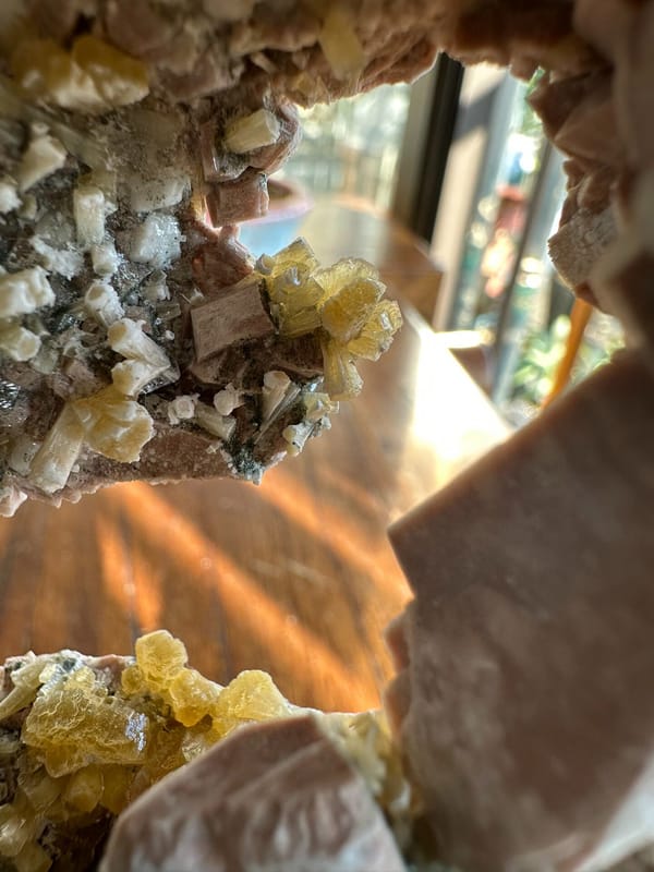 Zeolite from Fujian, China, individual mineral specimen view 4