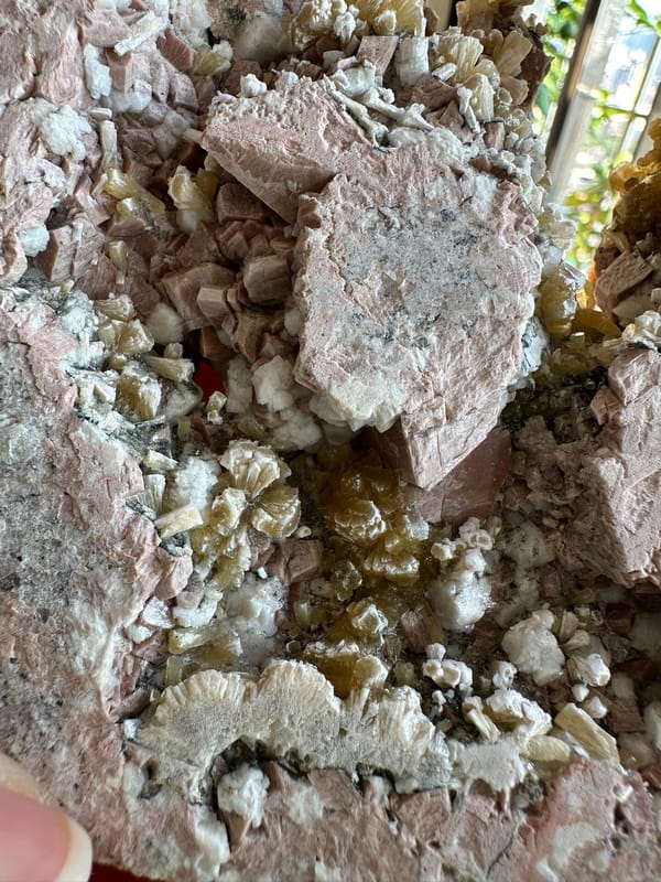 Zeolite from Fujian, China, individual mineral specimen view 5