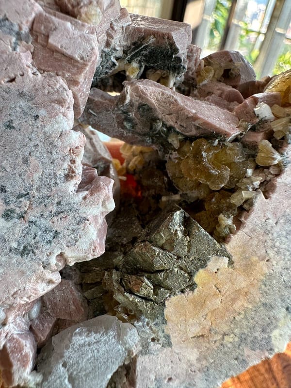 Zeolite from Fujian, China, individual mineral specimen view 6
