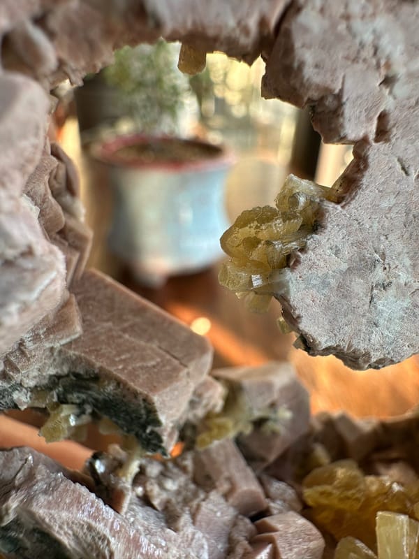 Zeolite from Fujian, China, individual mineral specimen view 7
