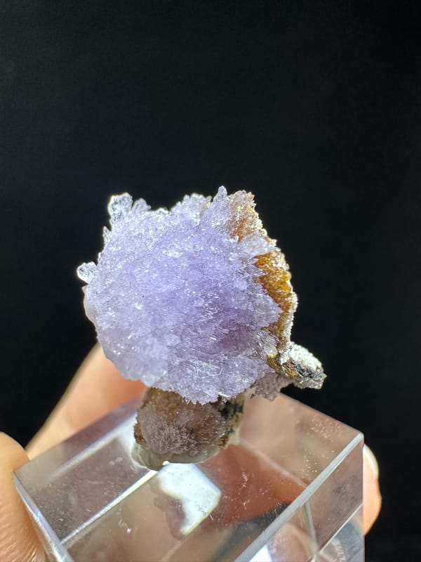 Creedite, individual mineral specimen view 2 for a mineral collection
