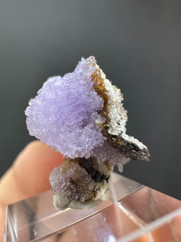 Creedite, individual mineral specimen view 4 for a mineral collection