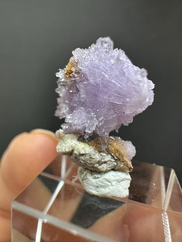Creedite, individual mineral specimen view 6 for a mineral collection