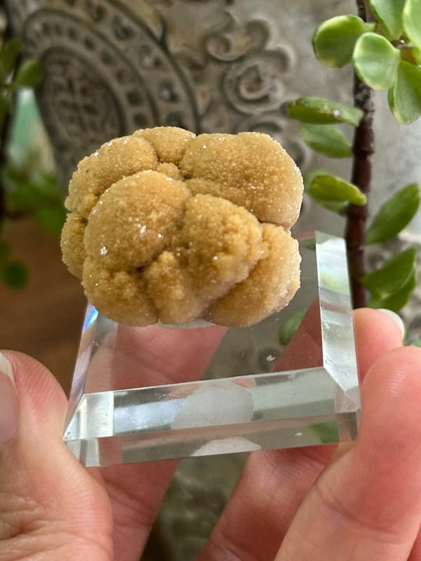 Calcite from Yunnan, China, individual mineral specimen view 1