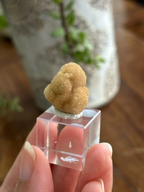 Calcite from Yunnan, China, individual mineral specimen view 1