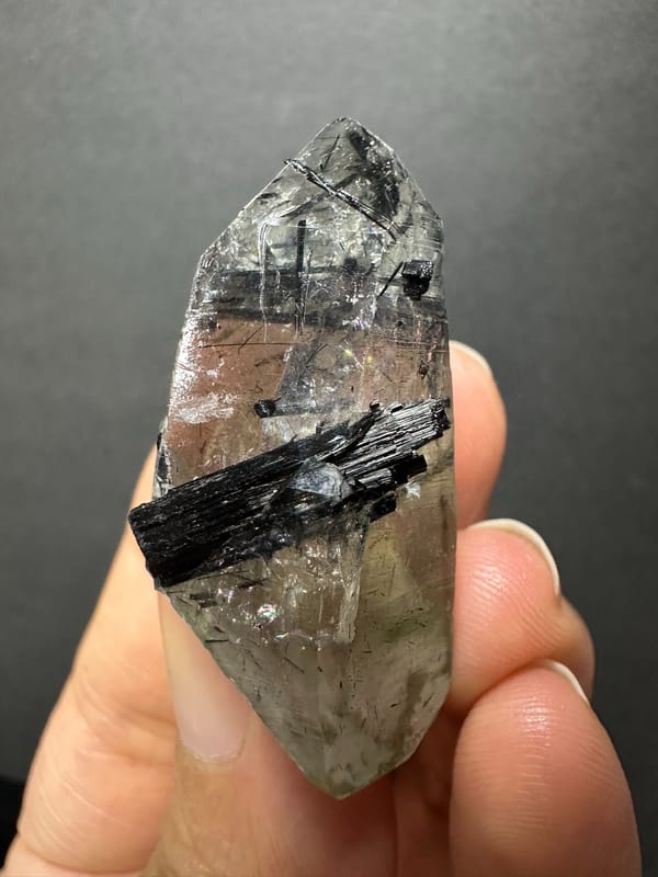 Quartz from Guangxi, China, individual mineral specimen view 1