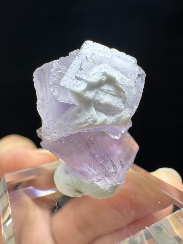 Fluorite from Yunnan, China, individual mineral specimen view 1