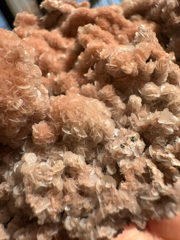 Calcite from Inner Mongolia, China, individual mineral specimen view 4