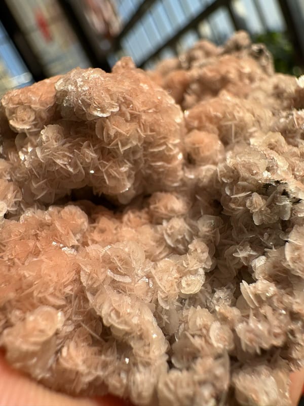 Calcite from Inner Mongolia, China, individual mineral specimen view 5