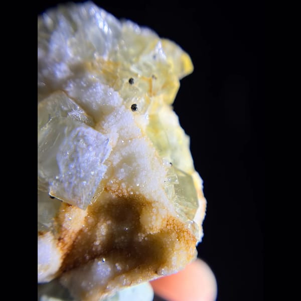 One-of-a-kind pale green fluorite crystal specimen from Hunan, China, photo 4 of 4