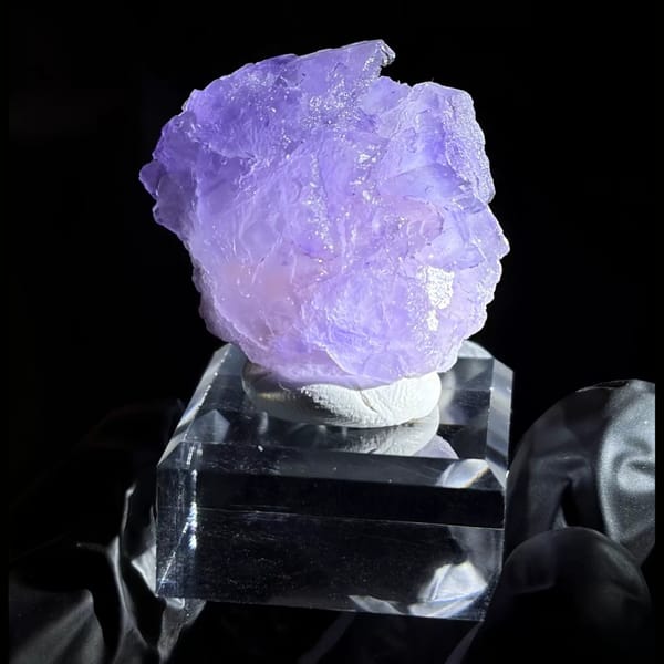 Fluorite matrix crystal from Xinjiang, China, natural mineral specimen, photo 1 of 3