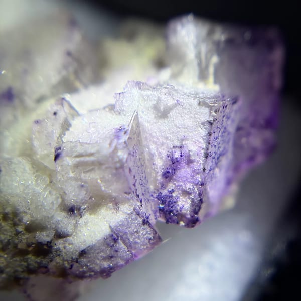 Purple-edge fluorite from Guizhou, China, natural mineral specimen, photo 3 of 4