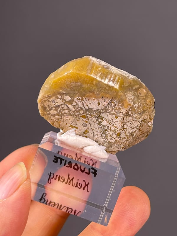 Purple Fluorite specimen from Inner Mongolia, China, characterized by purple cubes on pale matrix