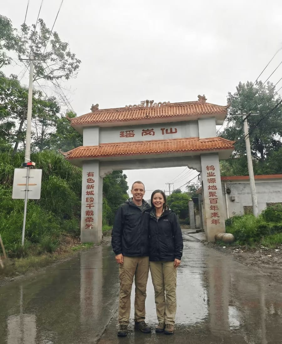 My Mineral Box founder at Yaogangxian, the source mine for so much of the collection